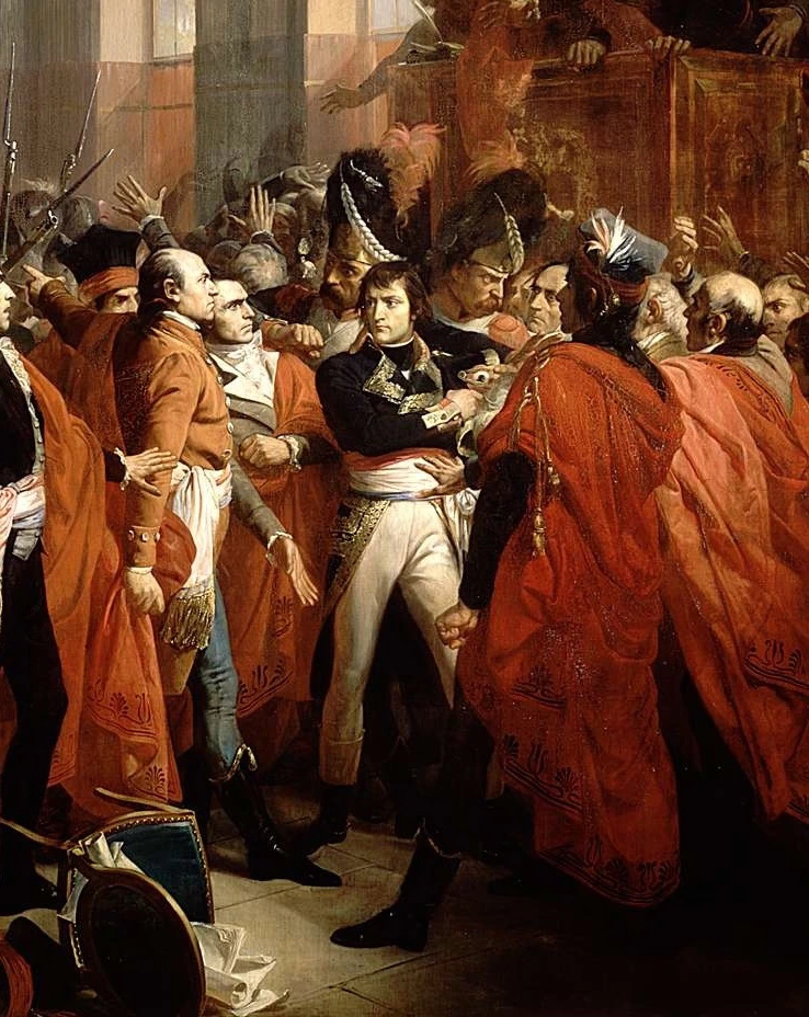 Il Generale Bonaparte nel Consiglio dei Cinquecento - dettaglio